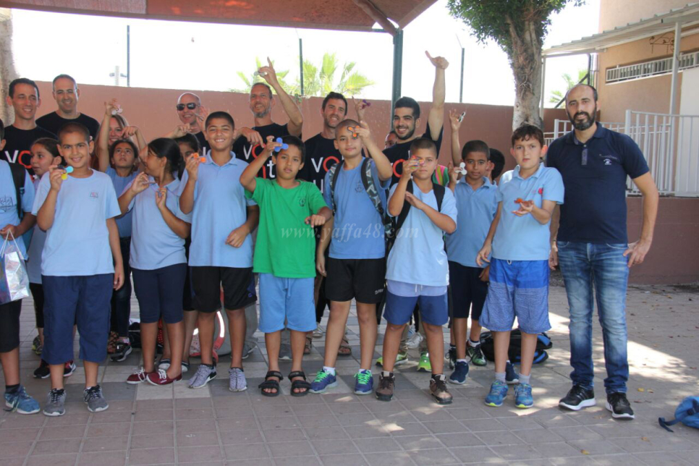 فعالية مشتركة بين مندوبي شركة جوجل وطلاب مشروع التعليم الى القمم بيافا